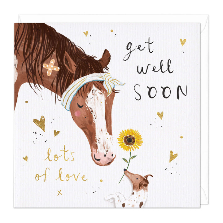 Whistlefish Lots of Love Get Well Soon Card