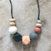 East London Baby Co. Bexley Geometric Teething Necklace