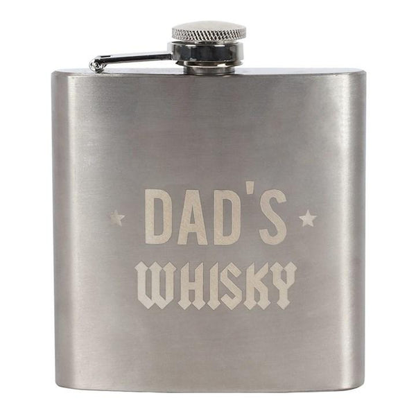 Dad Rocks Whisky Hip Flask
