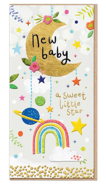 Whistlefish New Baby Card
