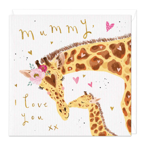 Whistlefish Mummy I Love You Mothers Day Card