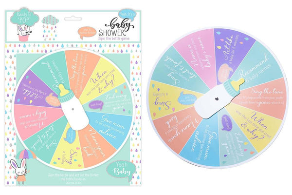 BABY SHOWER SPIN THE BOTTLE GAME
