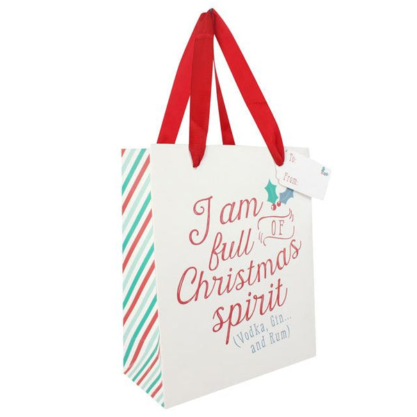 Medium Xmas Spirit Gift Bag