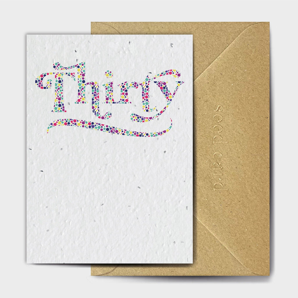 The Seed Card Co. Dotty Thirty