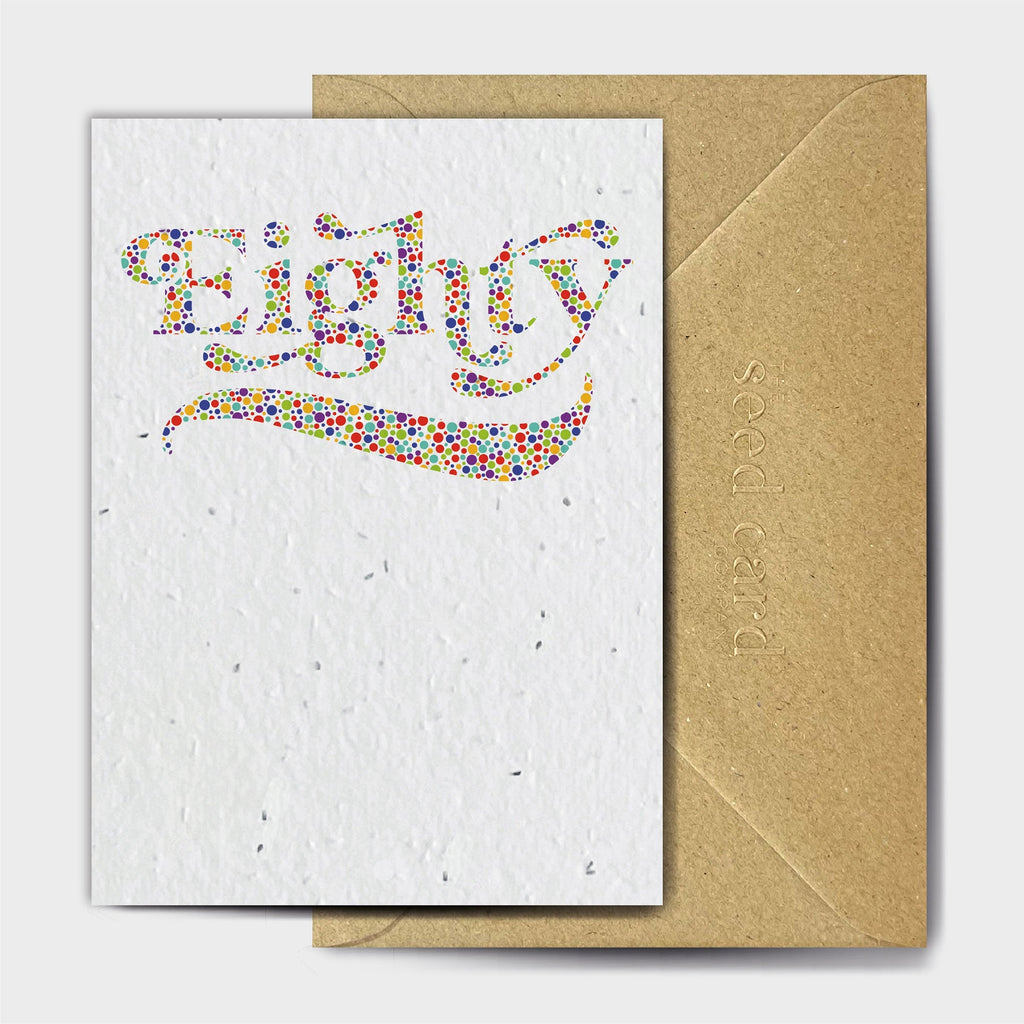 The Seed Card Co. Dotty Eighty