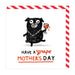 Ohh Deer Grape Mother's Day Greeting Card