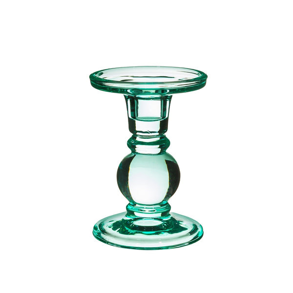 Sass & Belle Estelle Glass Candle Holder - Turquoise