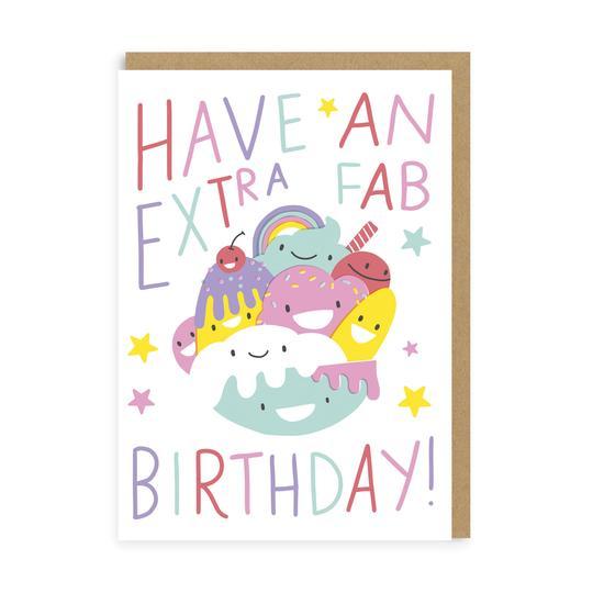 Ohh Deer Extra Fab Birthday Greeting Card - Retired