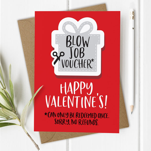 Rude, Funny Valentine's Day Card / Anniversary