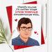 Louis Theroux - Funny Valentine's Day / Anniversary Card