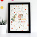 Mrs Best Paper Co I Love you to the Moon and Back Rocket Print - Childs Room
