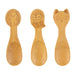 Sass & Belle Woodland Baby Bamboo Spoons - Set of 3