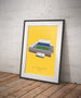 A4 Leeds Utd Football Stadium Print / Poster