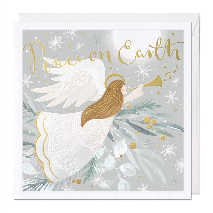Whistlefish Peace on Earth Luxury Christmas Card