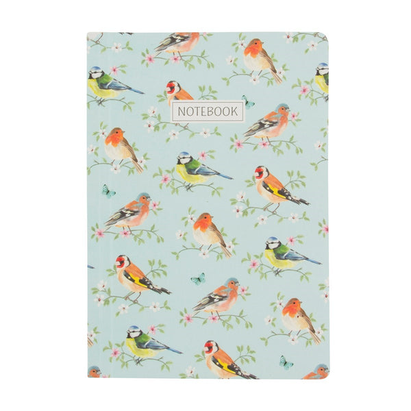 Sass & Belle Garden Birds A5 Notebook