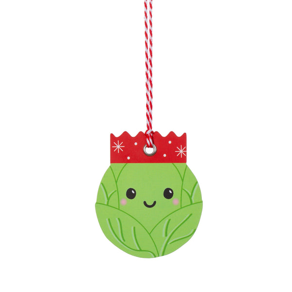 SALE 50% OFF -  Sass & Belle Brussels Sprouts Gift Tags - Set of 6