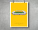 A4 Norwich City Football Stadium Print / Poster