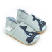 Soft Leather Baby Shoes Whale