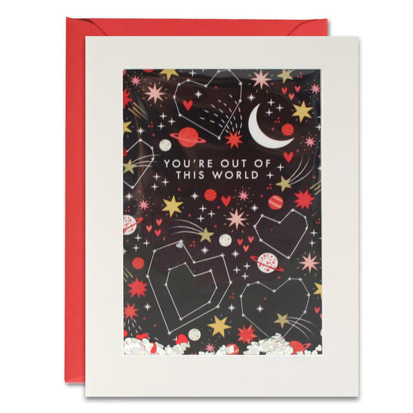 James Ellis You’re Out of This World Rectangular Shakies Card