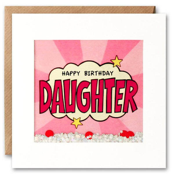 James Ellis Daughter Birthday Kapow Shakies Card - R