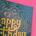Raspberry Blossom 'Happy Birthday Fabulous Friend' Card