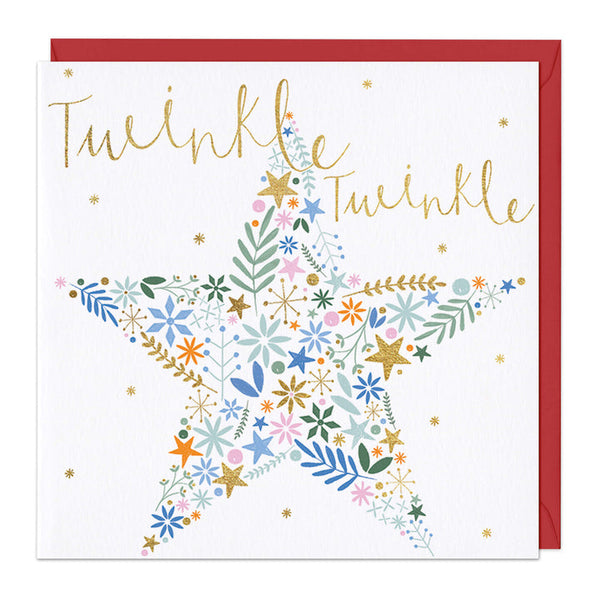 Whistlefish Twinkle and Twinkle Christmas Card