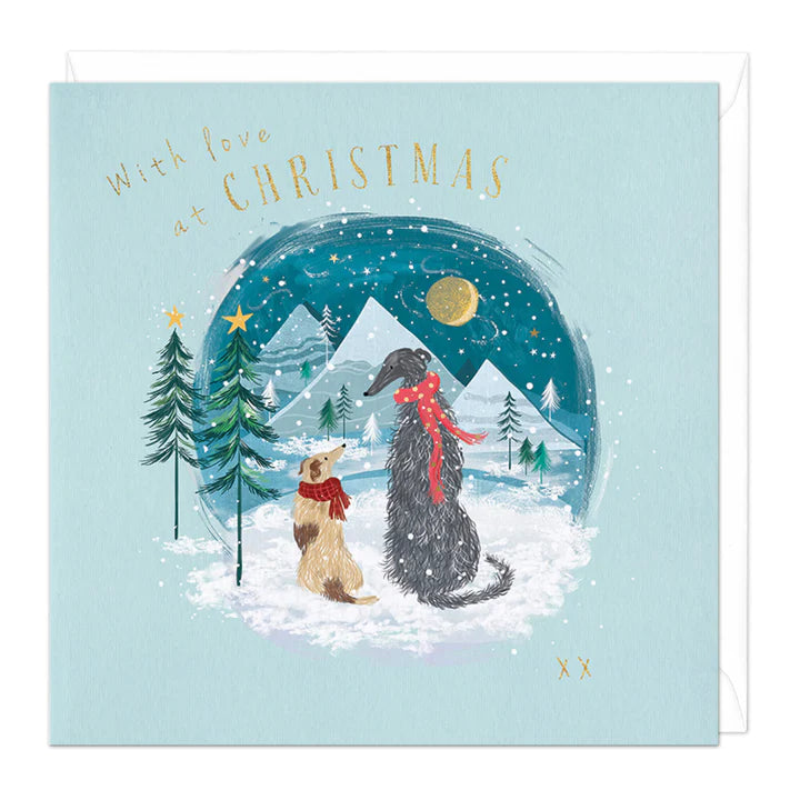 Whistlefish Canine Christmas Card