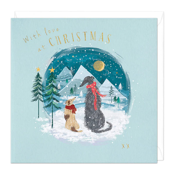 Whistlefish Canine Christmas Card