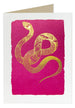 Archivist Magenta Snake Mini Card