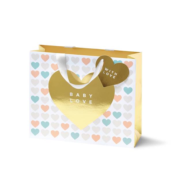 Medium New Baby Love Gift Bag - Lagom Design