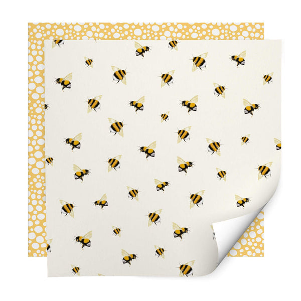Whistlefish Humble Bumbles Wrapping Paper Pack