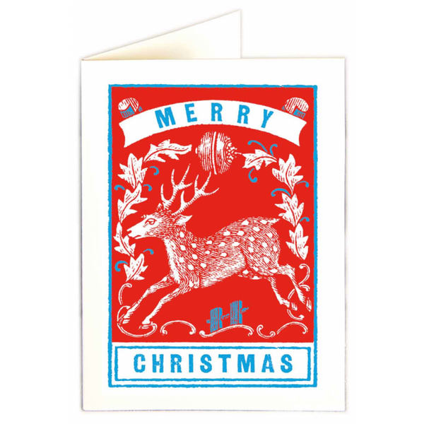 Archivist XPP91 - Merry Christmas Deer Red & Blue Pack