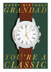 The Art File Classic Grandad Watch Birthday Card