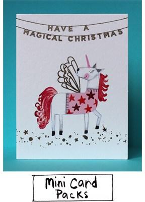 Have A Magical Christmas Unicorn (SFM02) - Mrs Best Paper Co.