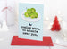 Sprouts Funny Christmas Card
