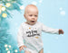 My First Christmas - Baby’s First Christmas Outfit, Monochrome