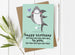 Happy Birthday Shark Card