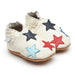 Soft Leather Baby Shoes Little Stars Cream