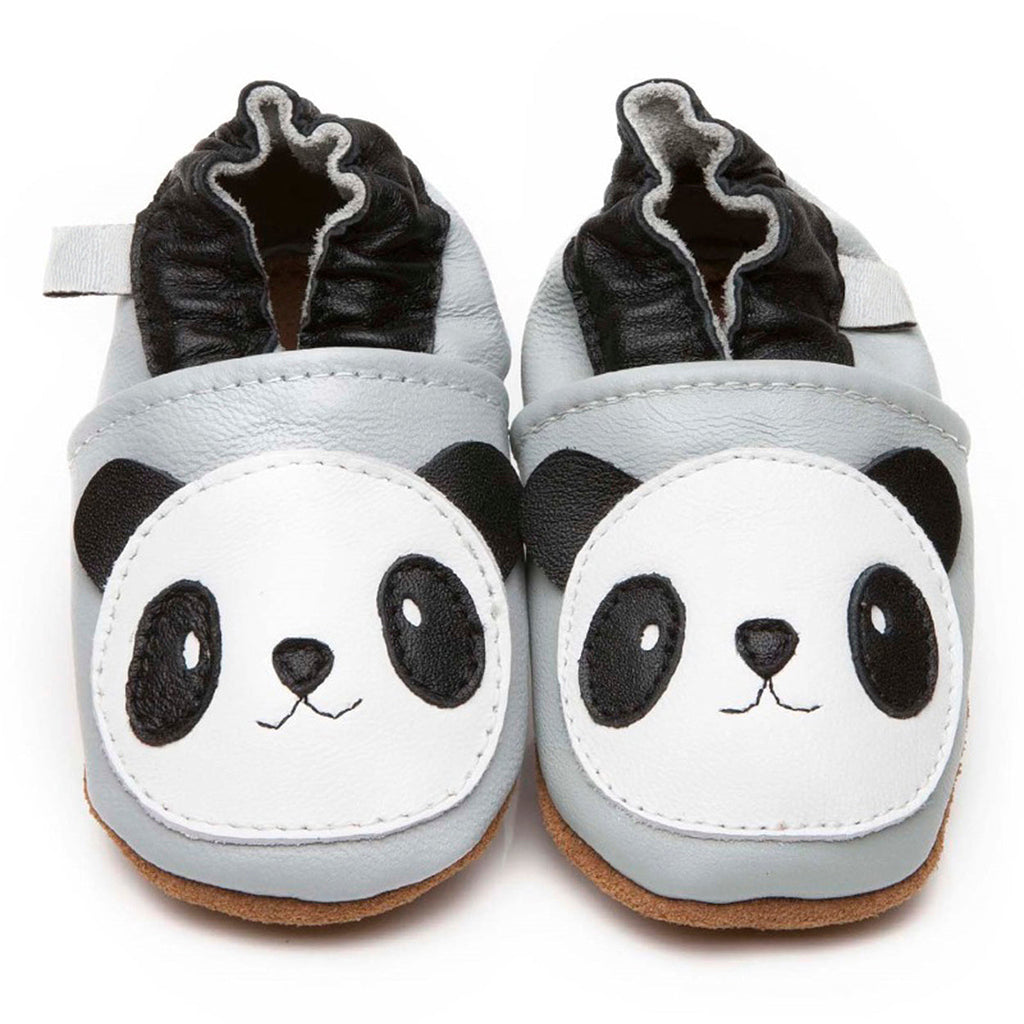 Soft Leather Baby Shoes Panda