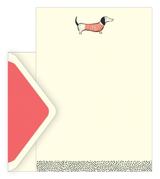 The Art File Letterset Box Dog