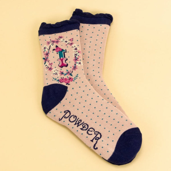 Powder A-Z Ankle Socks - I