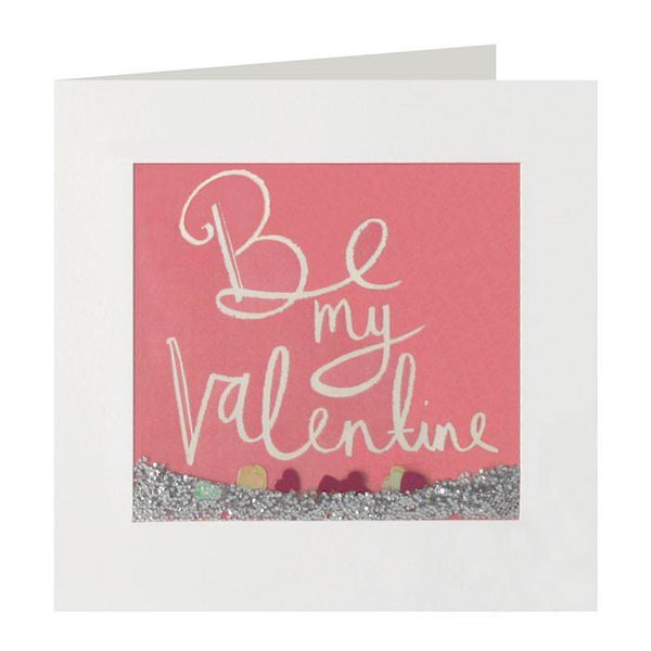 PS2375 - Be My Valentine Shakies Card - Mrs Best Paper Co.