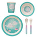 Sass & Belle Alma Narwhal Bamboo Tableware - Bamboo Plate