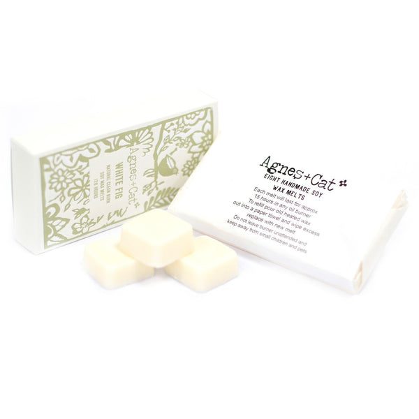 Agnes + Cat Box of 8 Wax Melts - White Fig